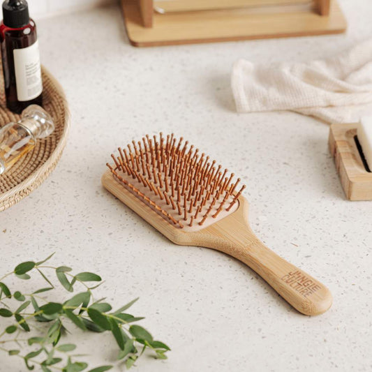 Jungle Culture Bamboo Hairbrush - Earth & Willow - Earth & Willow - Earth & Willow