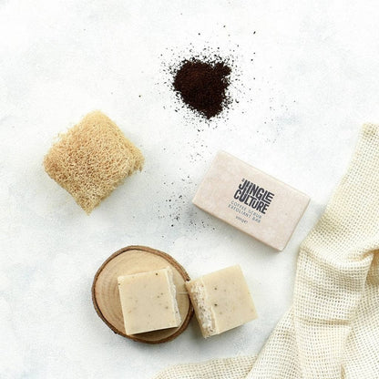 Jungle Culture Coffee Scrub Natural Exfoliant Soap Bar - Earth & Willow - Jungle Culture - Earth & Willow