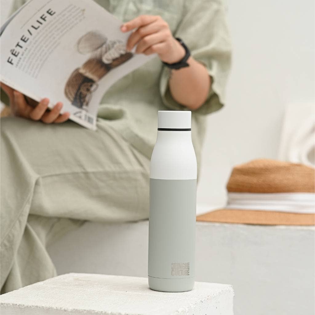 Jungle Culture Insulated Stainless Steel Water Bottle - (650ml) - Earth & Willow - Jungle Culture - Earth & Willow
