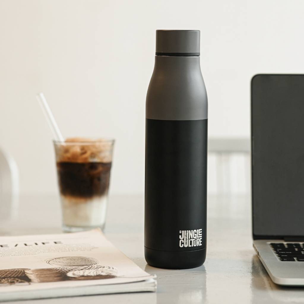 Jungle Culture Insulated Stainless Steel Water Bottle - (650ml) - Earth & Willow - Jungle Culture - Earth & Willow