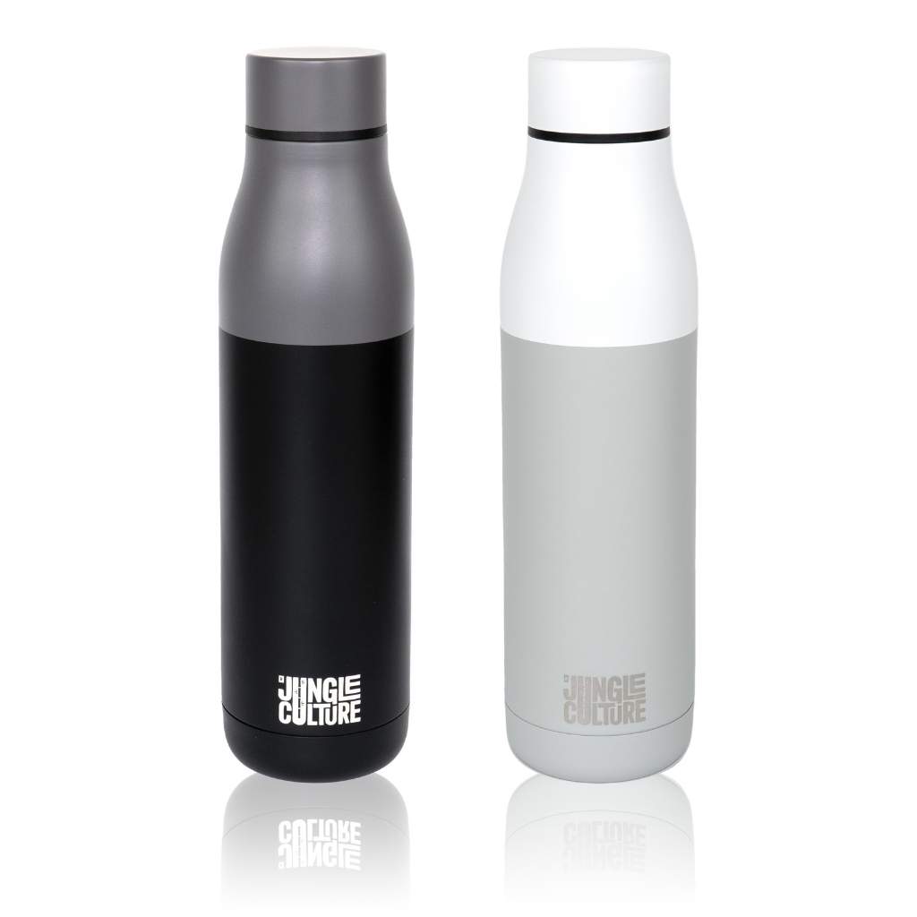 Jungle Culture Insulated Stainless Steel Water Bottle - (650ml) - Earth & Willow - Jungle Culture - Earth & Willow