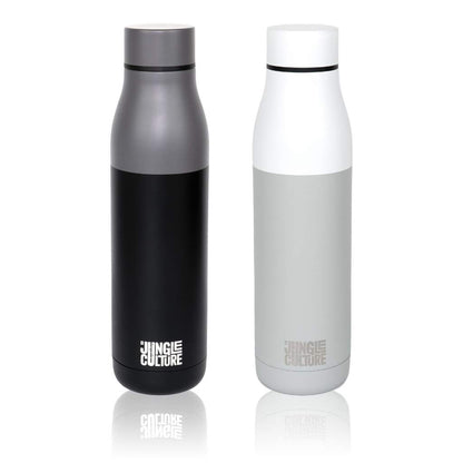 Jungle Culture Insulated Stainless Steel Water Bottle - (650ml) - Earth & Willow - Jungle Culture - Earth & Willow