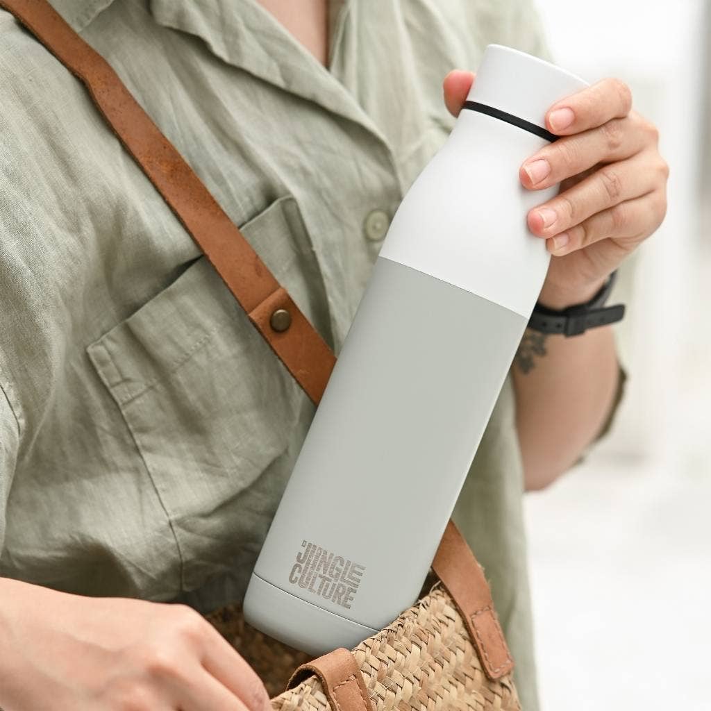 Jungle Culture Insulated Stainless Steel Water Bottle - (650ml) - Earth & Willow - Jungle Culture - Earth & Willow