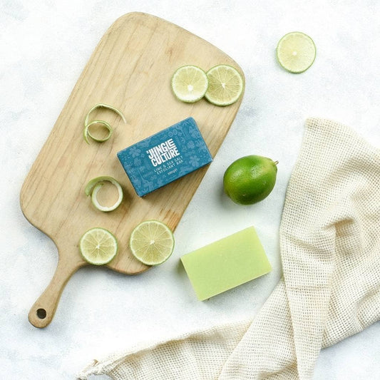 Jungle Culture Lime & Sea Salt Natural Soap Bar - Earth & Willow - Jungle Culture - Earth & Willow