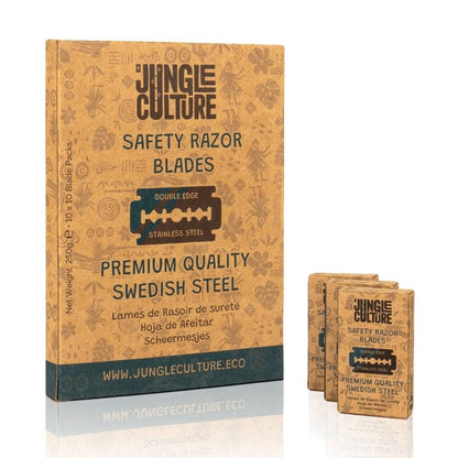 Jungle Culture Safety Razor Blades - Pack of 10 - Earth & Willow - Jungle Culture - Earth & Willow
