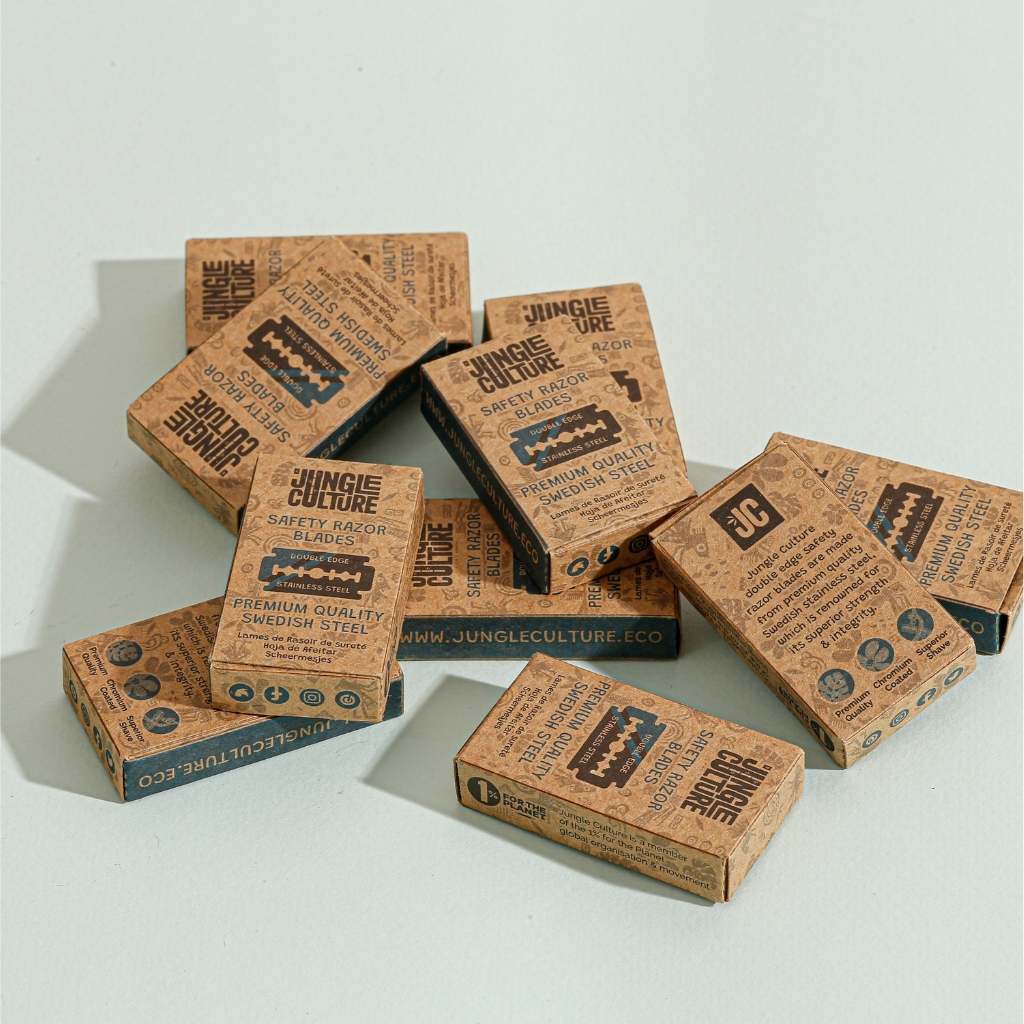 Jungle Culture Safety Razor Blades - Pack of 10 - Earth & Willow - Jungle Culture - Earth & Willow