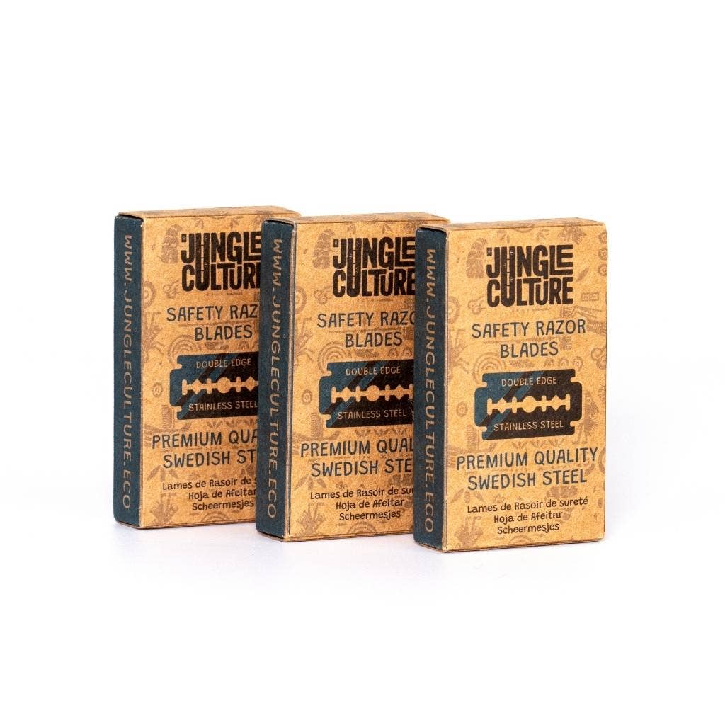 Jungle Culture Safety Razor Blades - Pack of 10 - Earth & Willow - Jungle Culture - Earth & Willow