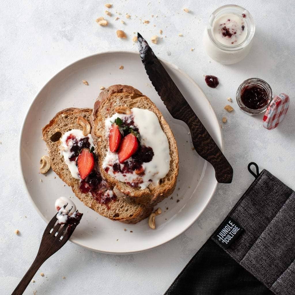 Jungle Culture Wooden Reusable Eco - friendly Cutlery Set - Earth & Willow - Jungle Culture - Earth & Willow