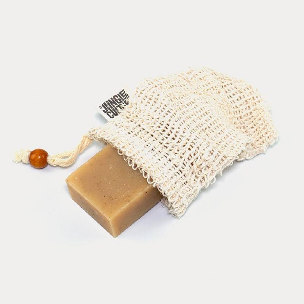 Soap Bag - Sisal | Natural Fibre Mesh Soap Pouch Sack - Earth & Willow - Jungle Culture - Earth & Willow